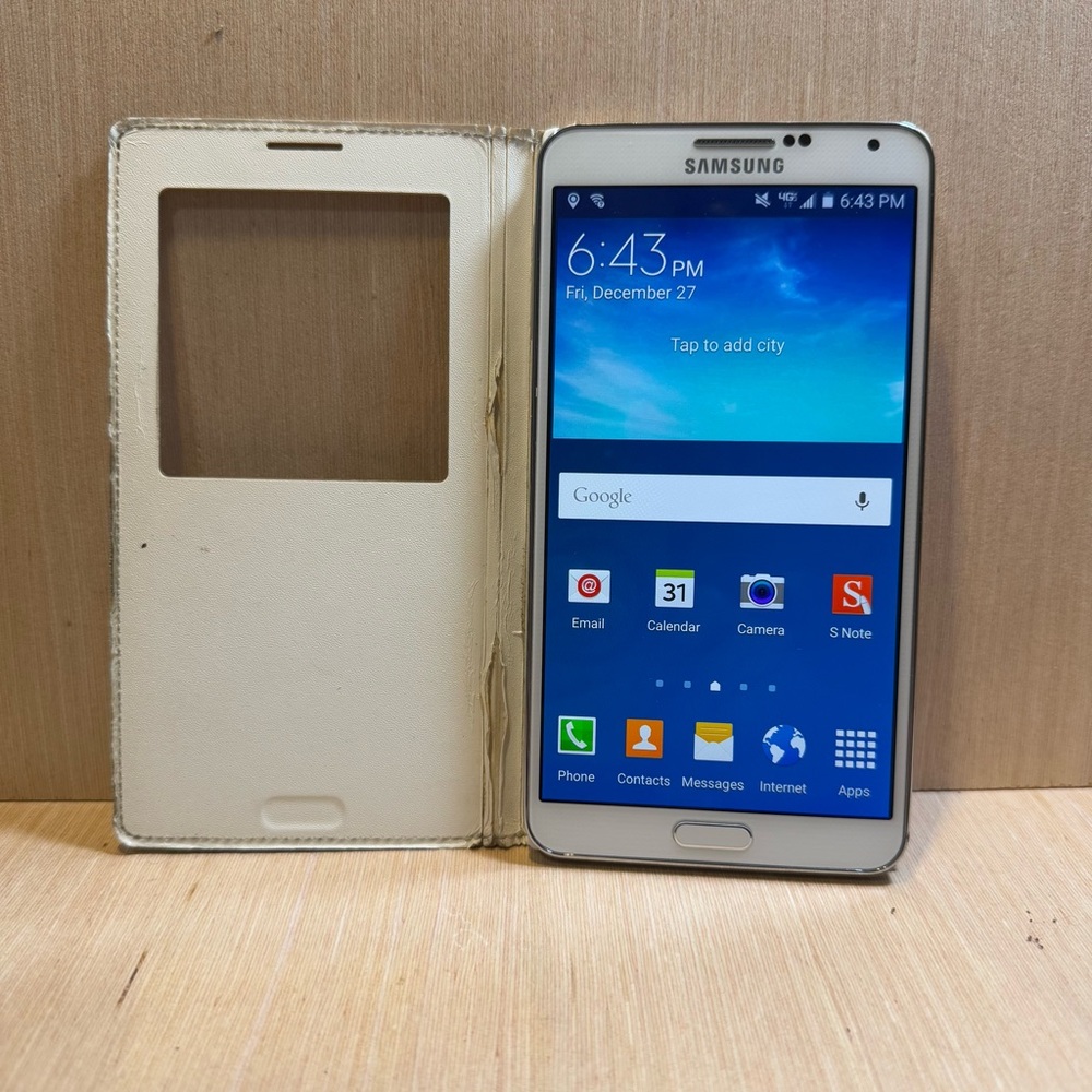 Samsung Galaxy Note 3 N900V 32GB Verizon Only Smartphone Tested Good Read Below!